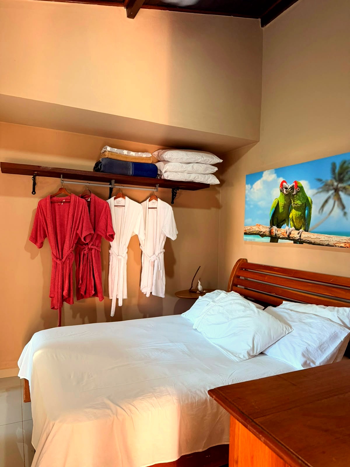 Suíte Montanha — Cama Queen & Vista Jardim